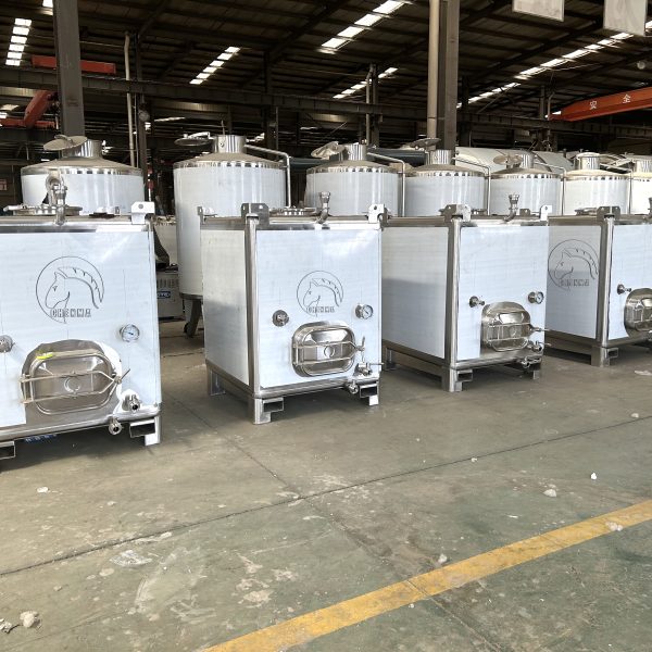 500L wine square tanks