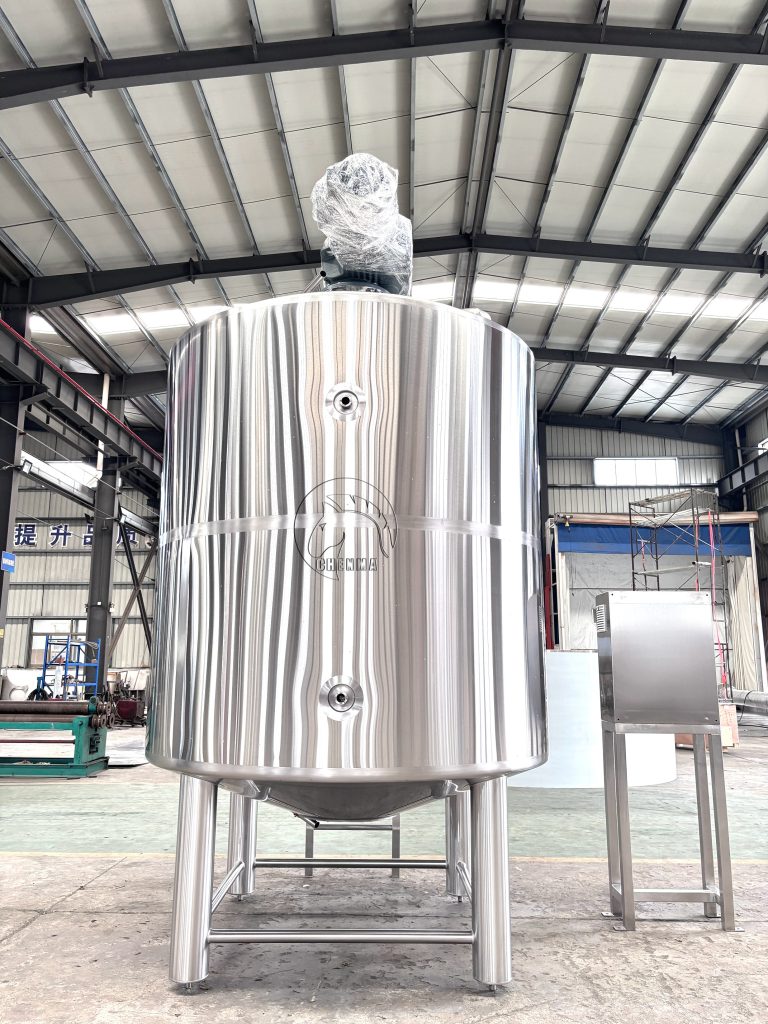 5000L yogurt fermenter tank