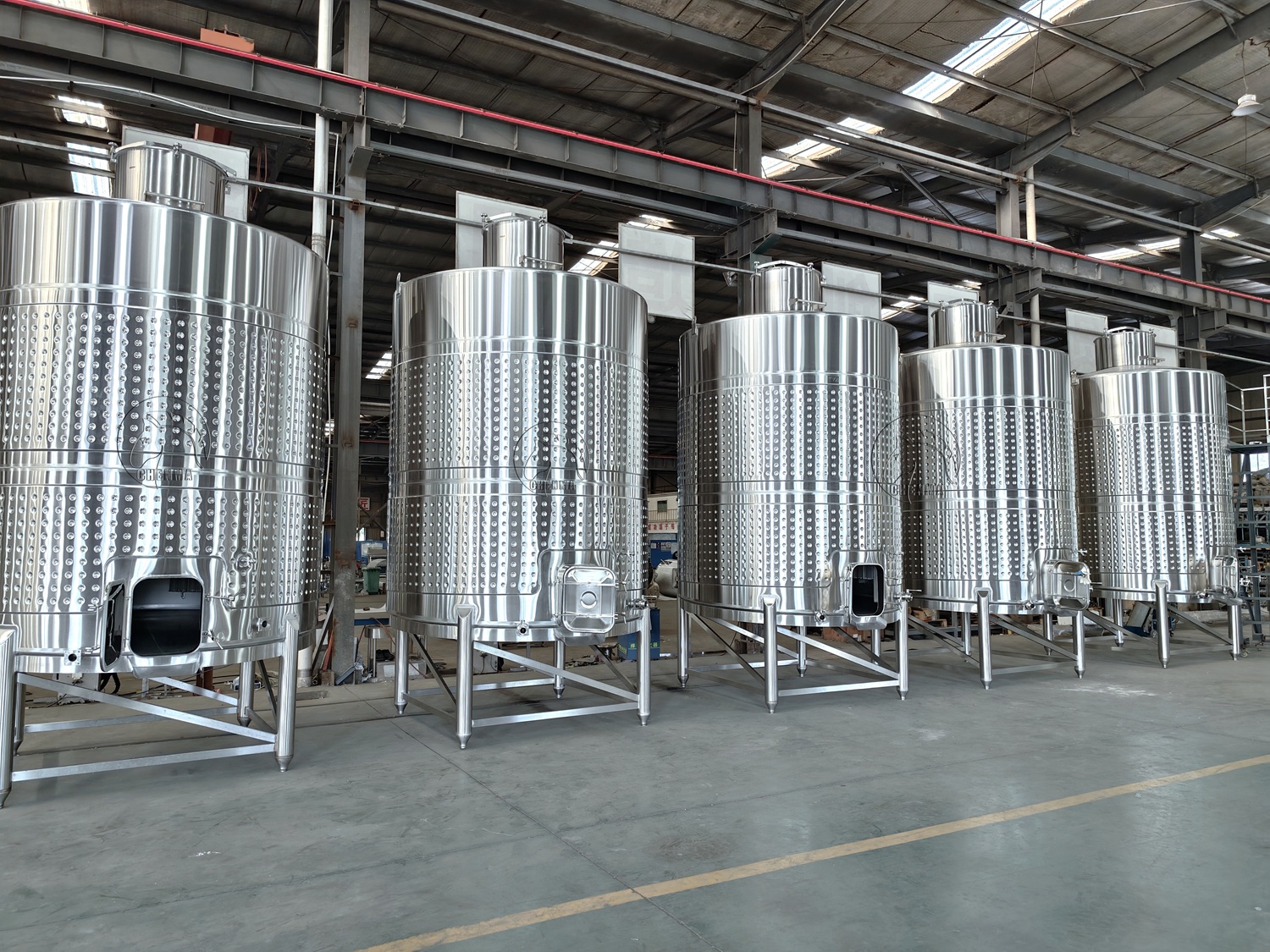 15,000L Red Wine Fermentation Tank